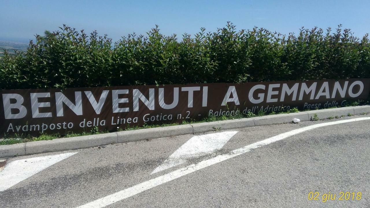 Antica Gemma Hotell Gemmano Exteriör bild